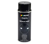 Aérosol De Peinture Motip 706875 Noir Métallique 400 Ml
