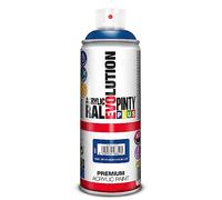 Pinty Plus - Peinture spray acrylique Evolution - Brillant RAL 5010 Bleu Gentiane 400 ml