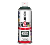 Peinture spray acrylic brillant 400ml vert mousse ral 6005 -