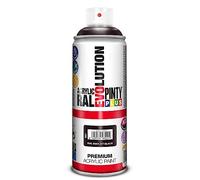 Pinty Plus - Aérosol de peinture Acrylique Evolution - Brillant RAL 9005 Noir Foncé 400 ml
