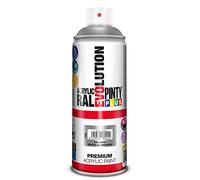 Peinture Spray Acrylic Brillant 400ml Aluminium Ral 9006 - Pinty Plus