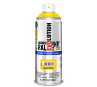 Aérosol de peinture PINTYPLUS EVOLUTION WATER BASED 520cc RAL 1023 Matt Traffic Yellow