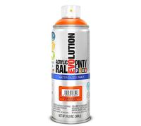 Aérosol de peinture PINTYPLUS EVOLUTION WATER BASED 520cc RAL 2004 Pure Orange