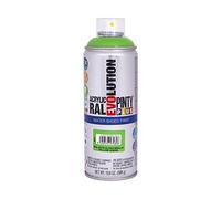 Aérosol de peinture PINTYPLUS EVOLUTION WATER BASED 520cc RAL 6018 Yellow Green