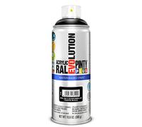 Aérosol de peinture PINTYPLUS EVOLUTION WATER BASED 520cc RAL 9017 Traffic Black