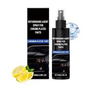 Aérosol de Rénovation pour Pièces Chromées - Spray Agent Rénovation pour Pièces Chromées - Brume Liquide Redonne Éclat 100 ml pour Camion Taxi Berline Camping-Car Monospace