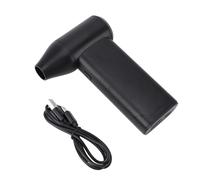 Aérosol électrique MAPHRWZ pour appareils électroniques, Moteur Haute Vitesse 130 000 TR/Min, souffleur Turbo pour Le Nettoyage des claviers, souffleur de poussière Portable pour (Noire)