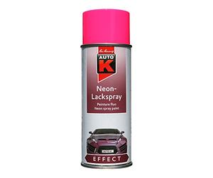 Aérosol Fluorescent Auto-K - Bombe Aérosol Spray de Peinture Fluorescente Auto Moto - Rose Fushia - 400 ml - Ref. 233091