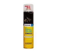 Aérosol insectiside à effet choc foudroyant Digrain produit Anti-Guêpes et Frelons (750 ml)