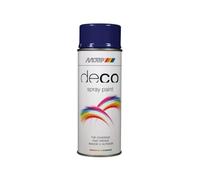 Motip – Bombe de peinture RAL 5002 – Bleu outremer brillant – 400 ml – Pour moto et scooter