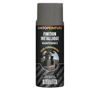 Aérosol noir ferronnerie finition métallique 400ml - - 920435