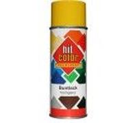 Bombe de peinture - Jaune colza - RAL1021 - Brillant - Décoration - Tous supports - Hit Color - 400ml