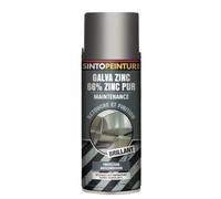Aérosol peinture galva zinc pur Maintenance, Retouche et Finition SINTO - Type: Brillant 66% Zinc pur