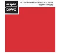 Aérosol peinture professionnelle fluorescentrescent rouge 400 ml, NESPOLI G