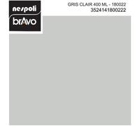 Aérosol peinture professionnelle gris clair 400 ml, NESPOLI