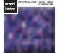 Aérosol peinture professionnelle métallisé violet 400 ml, NESPOLI