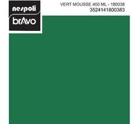 Aerosol peinture professionnelle vert mousse 400 ml. NESPOLI