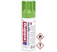 Aérosol Permanente Edding Premium Peinture Acrylique En Jaune-Vert Mat 200ml