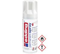Aérosol Permanente Edding Premium Peinture Acrylique Trafic Blanc Brillant 200ml