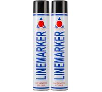 Aerosol Solutions Peinture de Marquage au Sol - Bombe Noire 750 ml, Spray de Traçage pour Route, Gazon, Intérieur/Extérieur - Pack de 1 (Lot de 2)