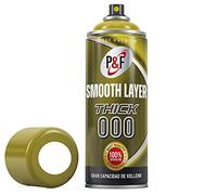 AEROSOLES P&F Smooth Layer 3D Print, Filler Primer, Mastic de remplissage pour impression 3D, Apprêt en Spray pour Impression 3D, Post-Traitement PLA, Mastic de Remplissage, 400 ml (BLANC)
