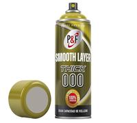 AEROSOLES P&F Smooth Layer 3D Print, Filler Primer, Mastic de remplissage pour impression 3D, Apprêt en Spray pour Impression 3D, Post-Traitement PLA, Mastic de Remplissage, 400 ml (GRIS)