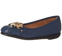 Aerosoles Women's Big Bet Ballet Flat, Navy PU, 9
