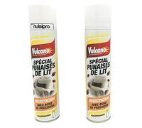 Aérosols effet choc et durable, contre les punaises de lit, contre les puces, 2x400ml,