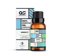 Aerosoul® Huile Essentielle pour Diffuseur, Parfum Maison Anti Stress, Huiles Essentielles Orange, Cannelle, Vanille, Bergamote, Huile Essentielle Aromatherapie, 100% Huiles Essentielles 30ml