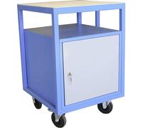 Aerotec 20142033 Établi mobile à roulettes avec porte (l x H x P) 592 x 850 x 572 mm