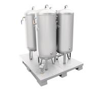 Aerotec Batterie de chaudières Aerotec 4 x 90L - 11 bar galvanisé Quantité:1