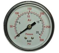 Aerotec Manomètre 9414582 Raccordement (manomètre): à l'arrière Filetage extérieur 1/4\ 1 pc(s)