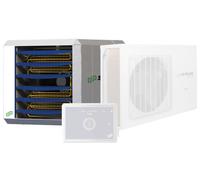 Aérotherme électrique réversible AEH 16 D + Pompe à chaleur PAC 6 - SPLUS - 1081001+1081050