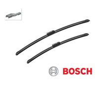 Aerotwin Bosch Balai Essuie Glace Plat Set - 600/500 - Pour Audi A5 (8T3)