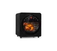 Klarstein AeroVital easy touch - Friteuse a Air Chaud, Airfryer 1700 W, Volume XXL 14 L, 16 Programmes, Boitier Cool-Touch, Minuteur 60 min, Fonction Deshydratation 8 h, Noir