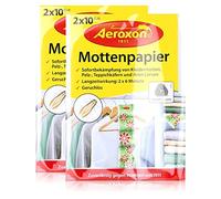 Aeroxon 40 Feuilles Anti Mites des vêtements/vestimentaires 18 x 13 x 4 cm