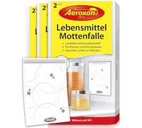 AEROXON Lot de 3 packs de pièges à mites alimentaires, soit 6 pièces