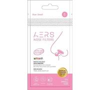 AERS Lot de 10 filtres nasaux avec technologie de filtration 3M pour soulager les allergies, la poussière, la pollution