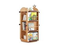 AERTSDFGT Bibliothèques Bibliothèque rotative de Plancher créatif Small Locker Display Storage Bibelle adaptée au Bureau d'étude du Salon Meubles de Décoration Intérieure