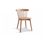 AERTSDFGT Petit Escabeau Chaise de Salle à Manger en Bois Massif, avec Dossier, Tabouret Marche Simple chêne Chinois, for Chambre Coucher, Coiffeuse(A)