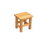 AERTSDFGT Petit Escabeau Petits tabourets et Bas en Bois, Petits carrés for Les Salons, à Langer for entrées for Chambres balcons(B)