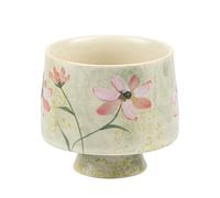 AERTSDFGT Petites tasses à Thé Coffret cadeau de tasse maître en céramique marguerite peinte à la main for dames, coffret dégustation thé exquis for maison Tasses à thé Kungfu