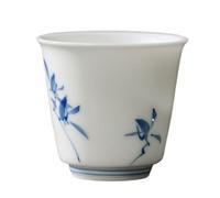 AERTSDFGT Petites tasses à Thé Service à thé rétro Simple peint à la main, petite tasse à thé en céramique, service à thé Kung Fu, tasse à thé domestique Tasses à thé Kungfu