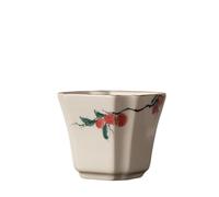 AERTSDFGT Petites tasses à Thé Tasse à café de voyage peinte la main sous glaçure Master Cup en céramique Kung Fu tasse unique thé chinoise Art du boire Tasses à thé Kungfu(A)