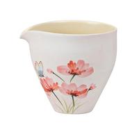 AERTSDFGT Petites tasses à Thé Tasse à coquelicots peinte la main, couleur sous glaçure, céramique haut de gamme, service thé Sea Split, uniforme, accessoires Kung Fu Tasses à thé Kungfu