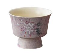 AERTSDFGT Petites tasses à Thé Tasse à thé en céramique peinte la main forme d'hortensia, tasse de dégustation Pu'er, exquise grande valeur, cadeau spécial for dames Tasses à thé Kungfu