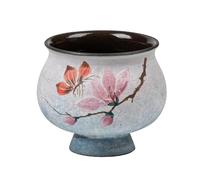 AERTSDFGT Petites tasses à Thé Tasse à thé en céramique peinte la main sous glaçure, tasse de haute qualité for dames, service Kung Fu spécial Tasses à thé Kungfu