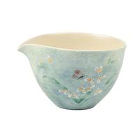 AERTSDFGT Petites tasses à Thé Tasse à thé en céramique peinte la main Wen Xinlan, sous-verre, style pastoral chinois, ensemble spécial de préparation du, uniforme Tasses à thé Kungfu