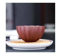 AERTSDFGT Petites tasses à Thé Tasse en argile violette à large bouche fabriquée la main, bol principal de grande taille for dégustation thé Kung Fu maison