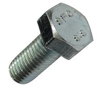 AERZETIX - 10 Boulons - Tête 6 pans - M8x20mm - DIN933 - Acier zingué - C18923